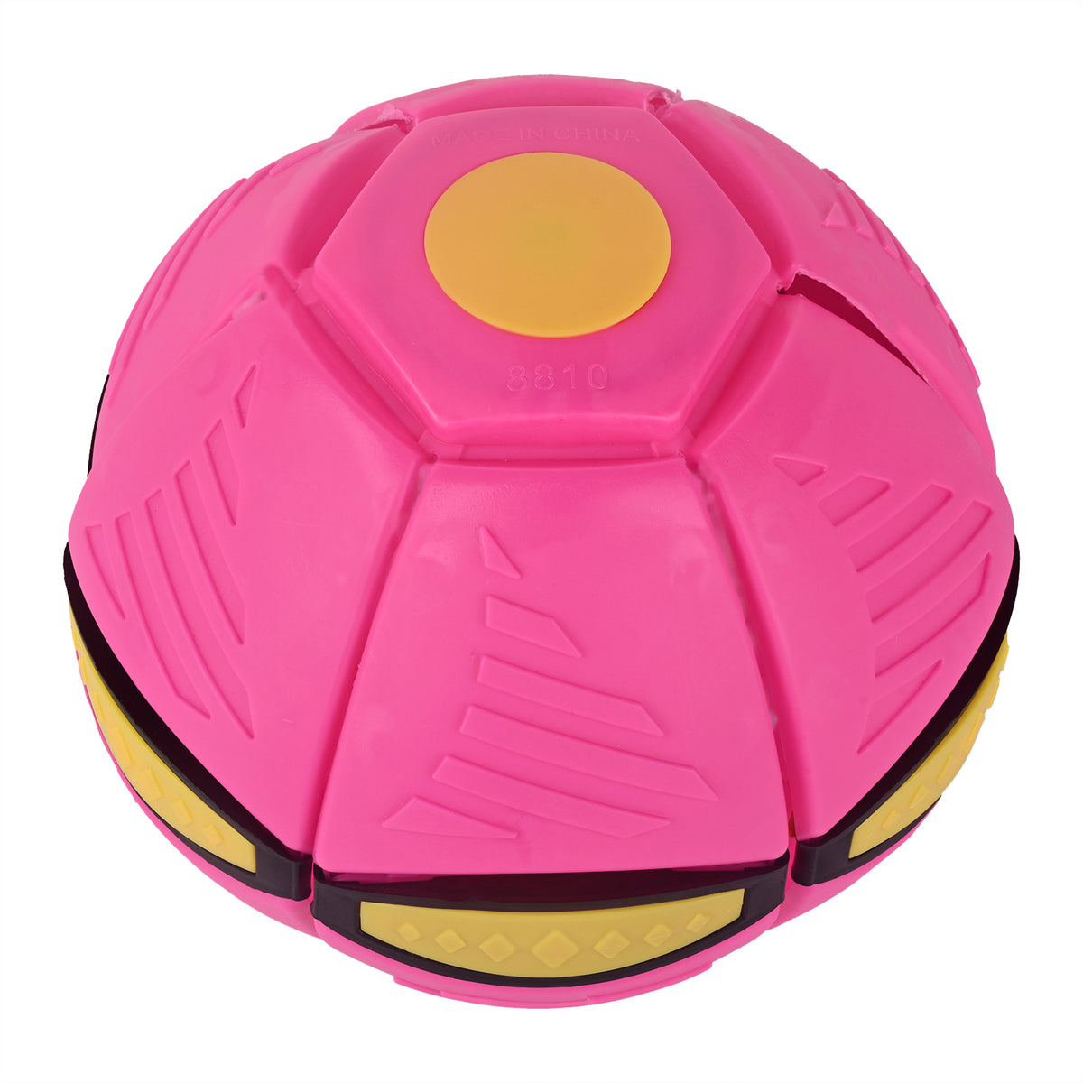 2-in-1 UFO Magic Ball Dog Toy | Interactive Collapsible Soft Flying Disc & Spring Ball for Dogs | Specifically for Small and Medium-Sized Dogs for Outdoor Training, Exercise & Playtime