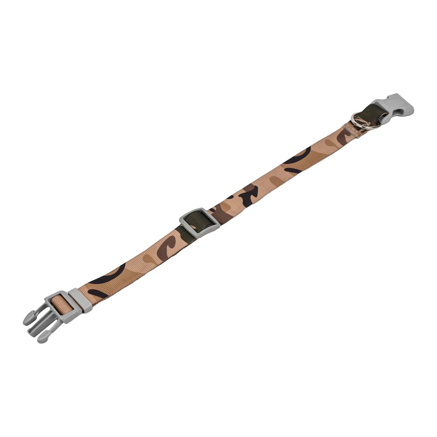 Furry Freak Brown Camo Adjustable Dog Collar β Rugged - Furry Freak