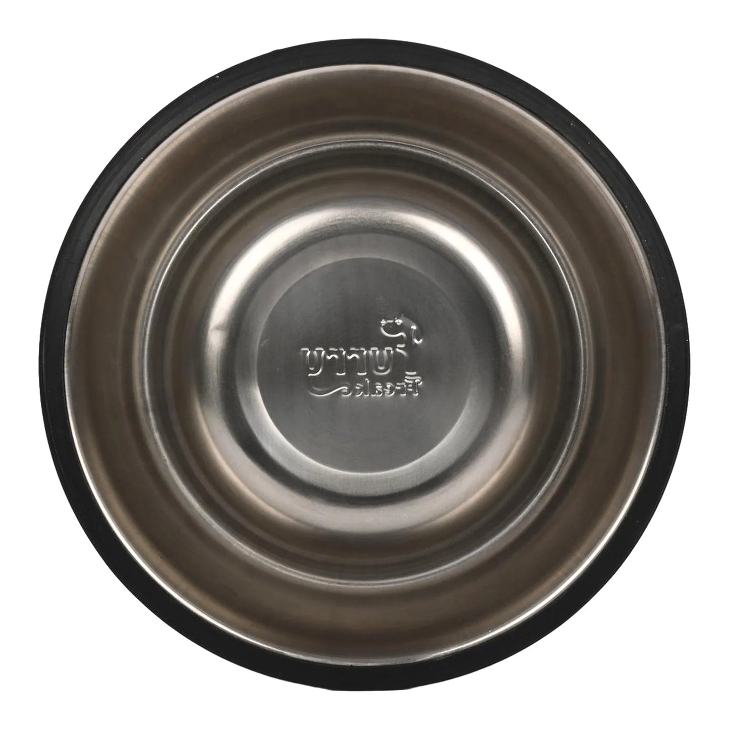 Furry Freak Stylish Red Stainless Steel Pet Bowl for Dogs & Cats – Anti-Skid Feeding Dish (Pack of 2) - Furry Freak