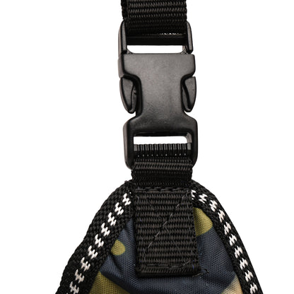Furry Freak Adjustable Vest Army Camo Harness for Small and Medium Sized Dogs