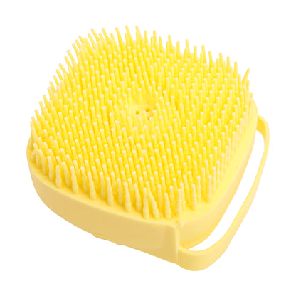 Furry Freak Silicone Multi-Functional Bath Brush – Shampoo Dispenser & Massager for Dogs and Cats