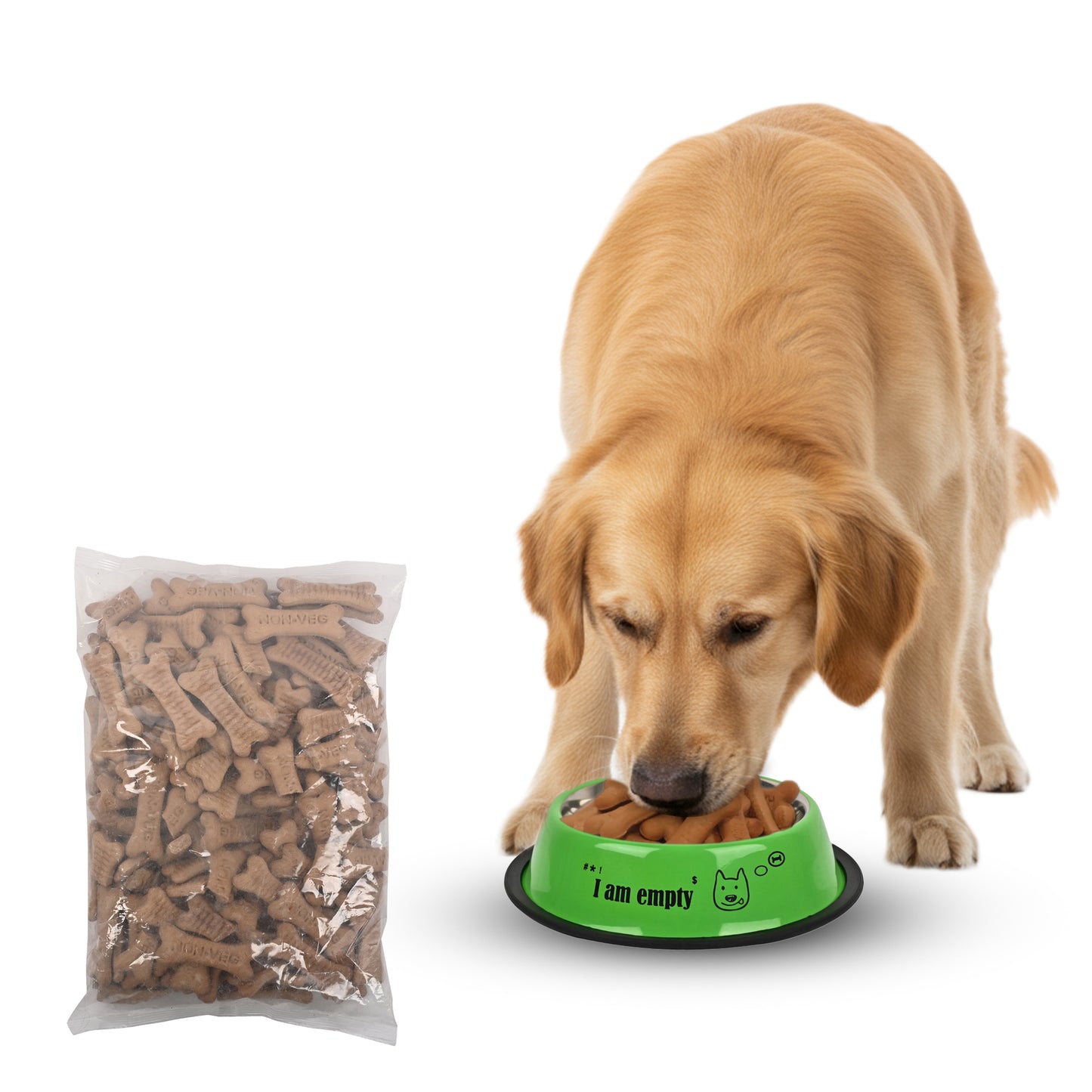Furry Freak Chicken Flavour Dog Biscuits – Crunchy, Nutritious & Tail-Wagging Good! 🦴 (1 KG) - Furry Freak