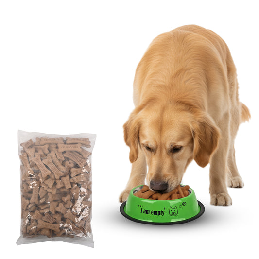 Furry Freak Chicken Flavour Dog Biscuits – Crunchy, Nutritious & Tail-Wagging Good! 🦴 (1 KG) - Furry Freak