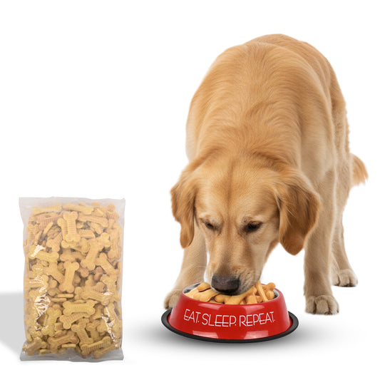 Furry Freak Egg Flavour Dog Biscuits – Crunchy, Nutritious & Tail-Wagging Treats! 🐾 (1 KG) - Furry Freak