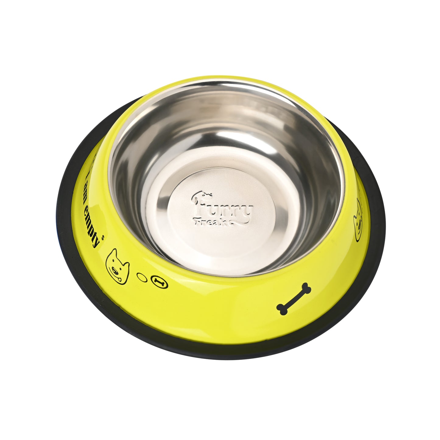 Furry Freak Non-Slip Dog Bowl