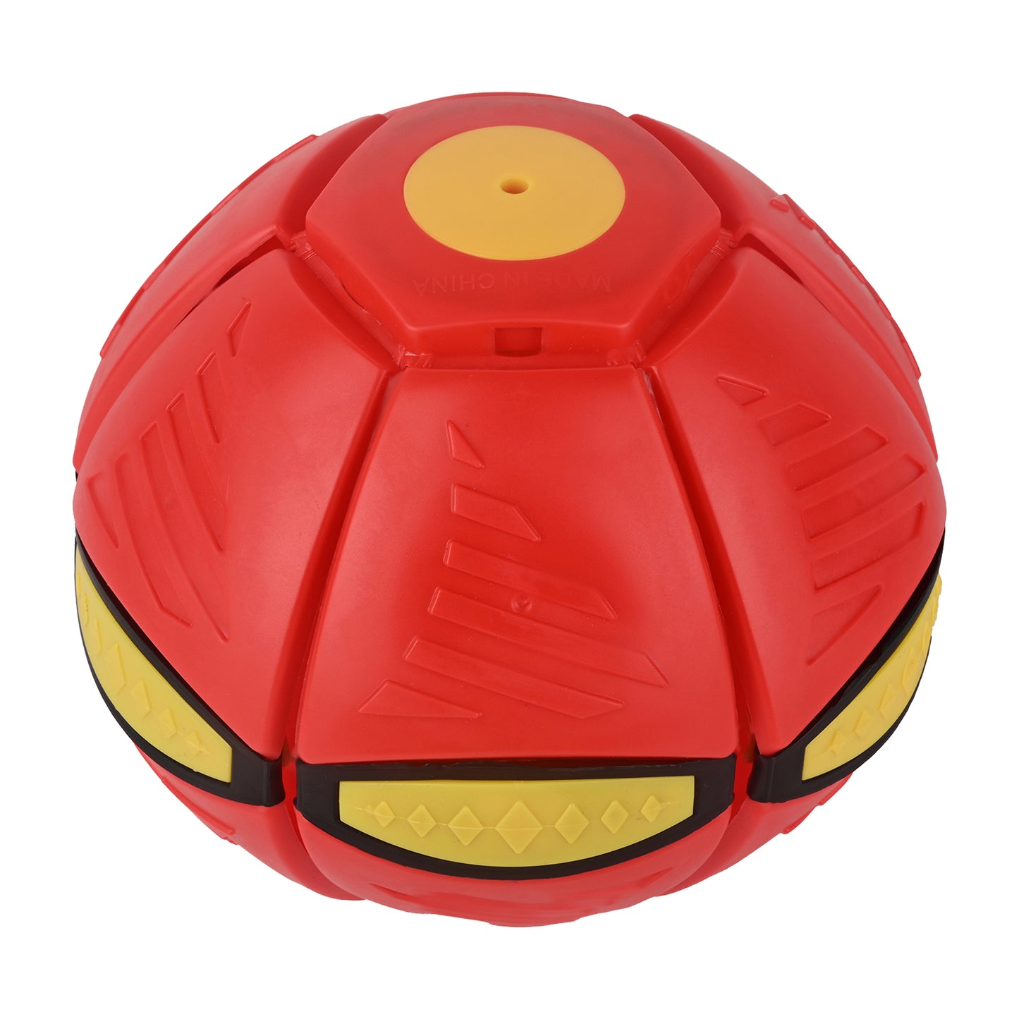 2-in-1 UFO Magic Ball Dog Toy | Interactive Collapsible Soft Flying Disc & Spring Ball for Dogs | Specifically for Small and Medium-Sized Dogs for Outdoor Training, Exercise & Playtime