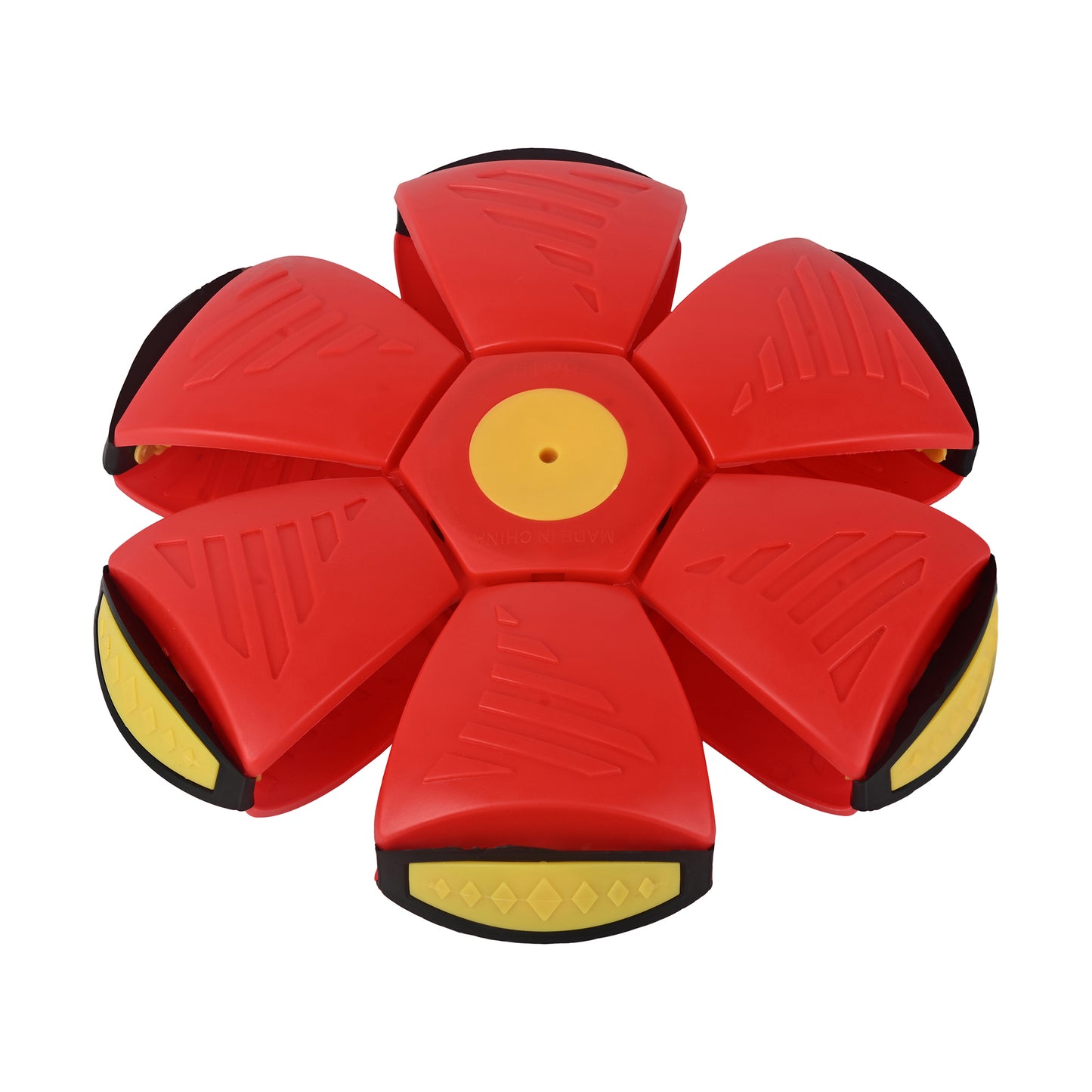 2-in-1 UFO Magic Ball Dog Toy | Interactive Collapsible Soft Flying Disc & Spring Ball for Dogs | Specifically for Small and Medium-Sized Dogs for Outdoor Training, Exercise & Playtime