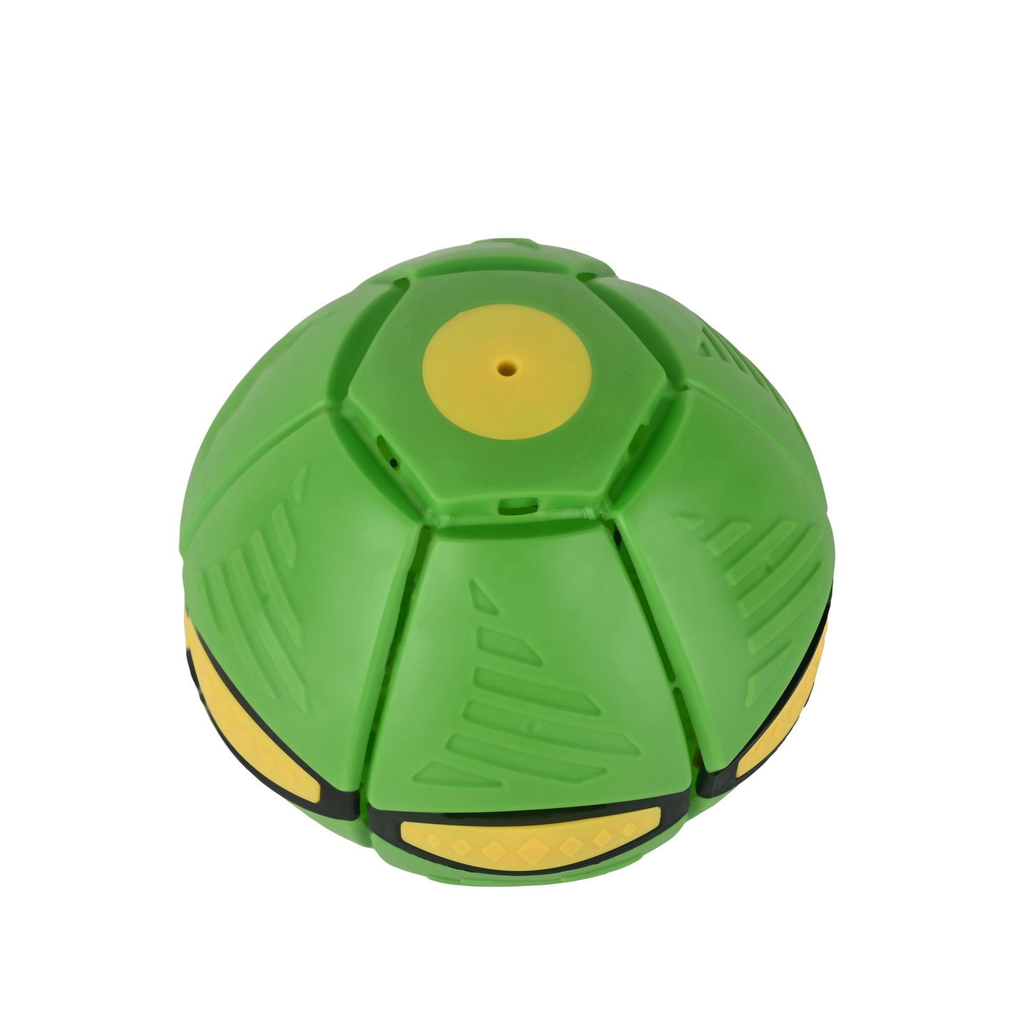 2-in-1 UFO Magic Ball Dog Toy | Interactive Collapsible Soft Flying Disc & Spring Ball for Dogs | Specifically for Small and Medium-Sized Dogs for Outdoor Training, Exercise & Playtime