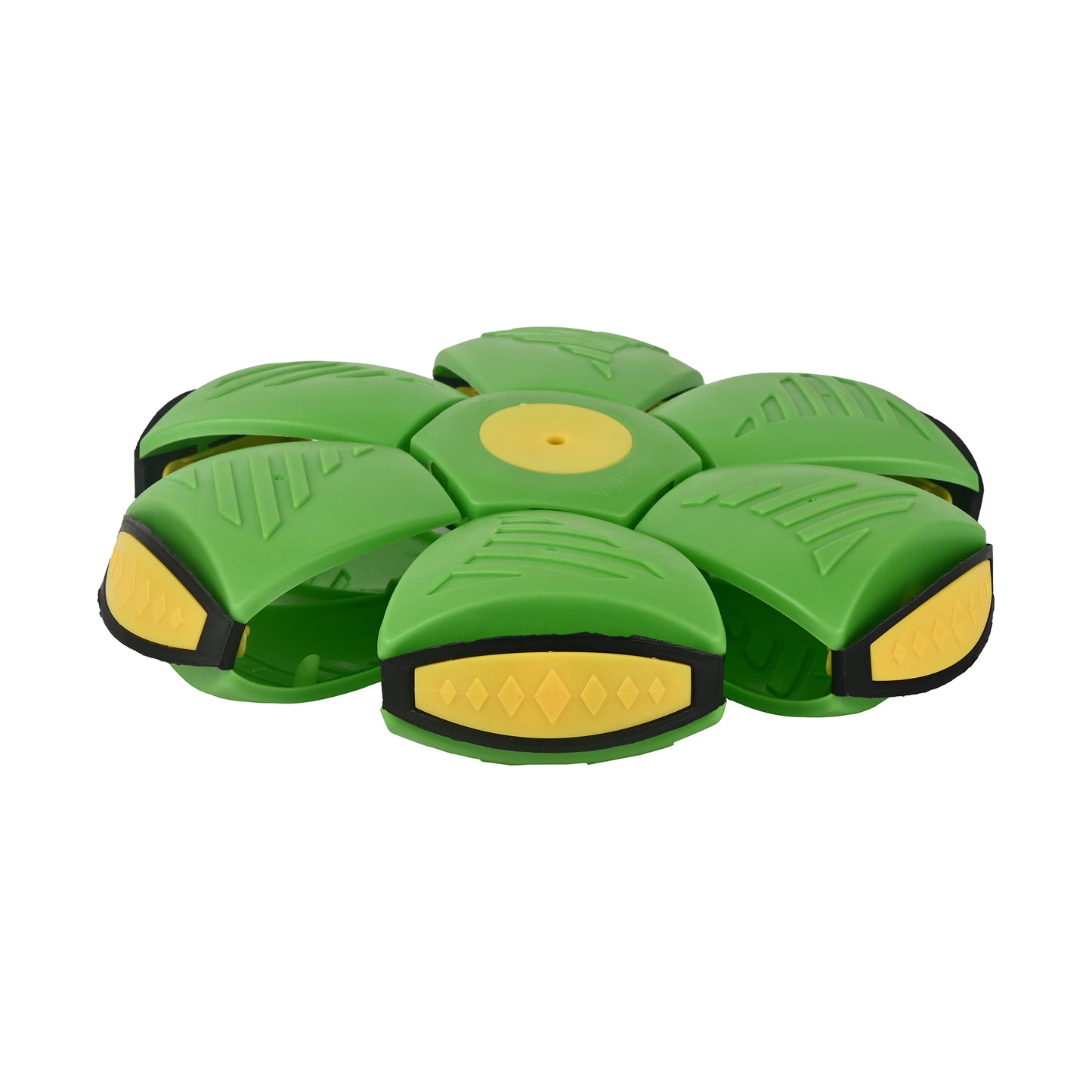 2-in-1 UFO Magic Ball Dog Toy | Interactive Collapsible Soft Flying Disc & Spring Ball for Dogs | Specifically for Small and Medium-Sized Dogs for Outdoor Training, Exercise & Playtime