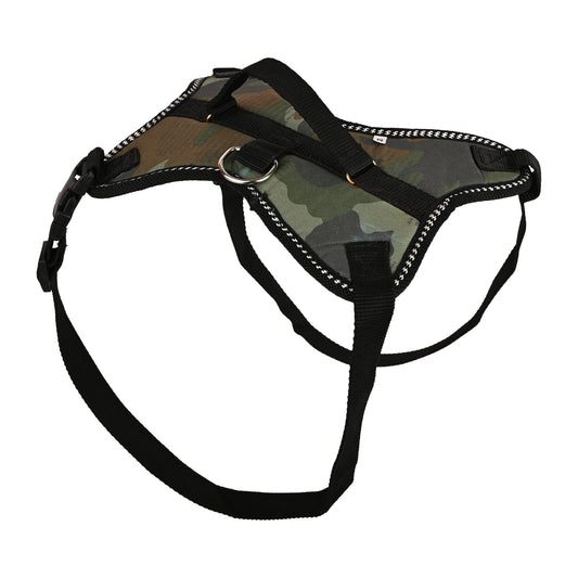 Furry Freak Adjustable Vest Camouflage Dog Harness – Adjustable No-Pull