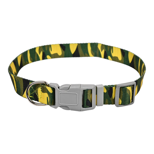 Furry Freak Adjustable Camouflage Dog Collar