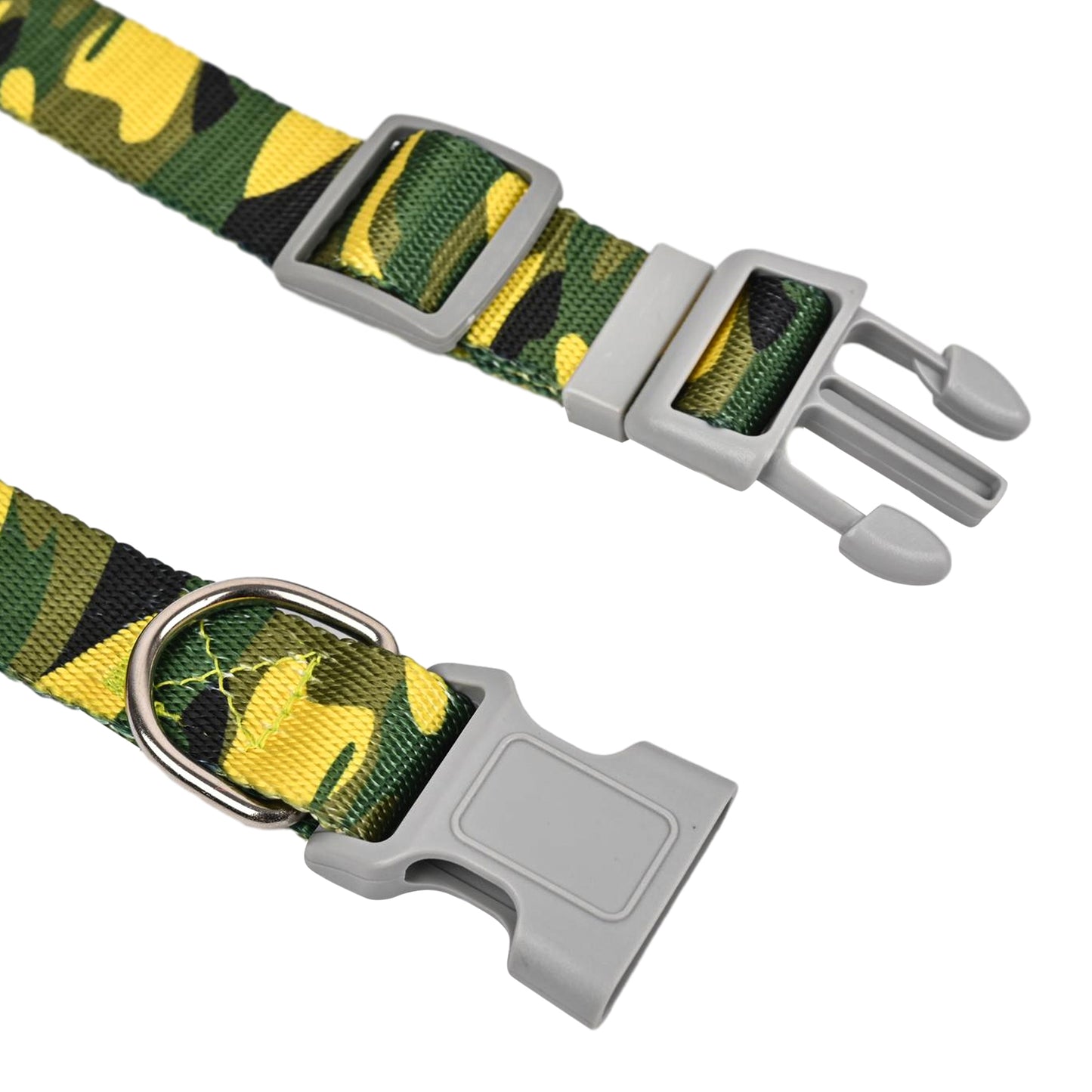 Furry Freak Adjustable Camouflage Dog Collar