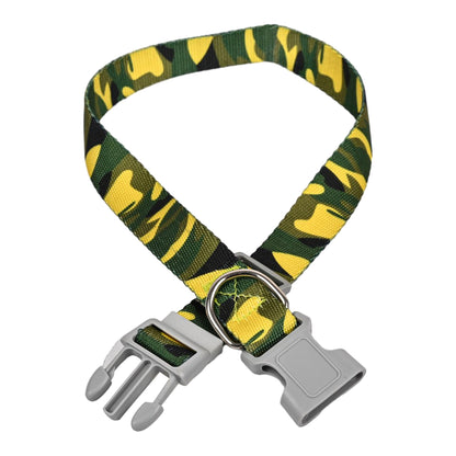 Furry Freak Adjustable Camouflage Dog Collar