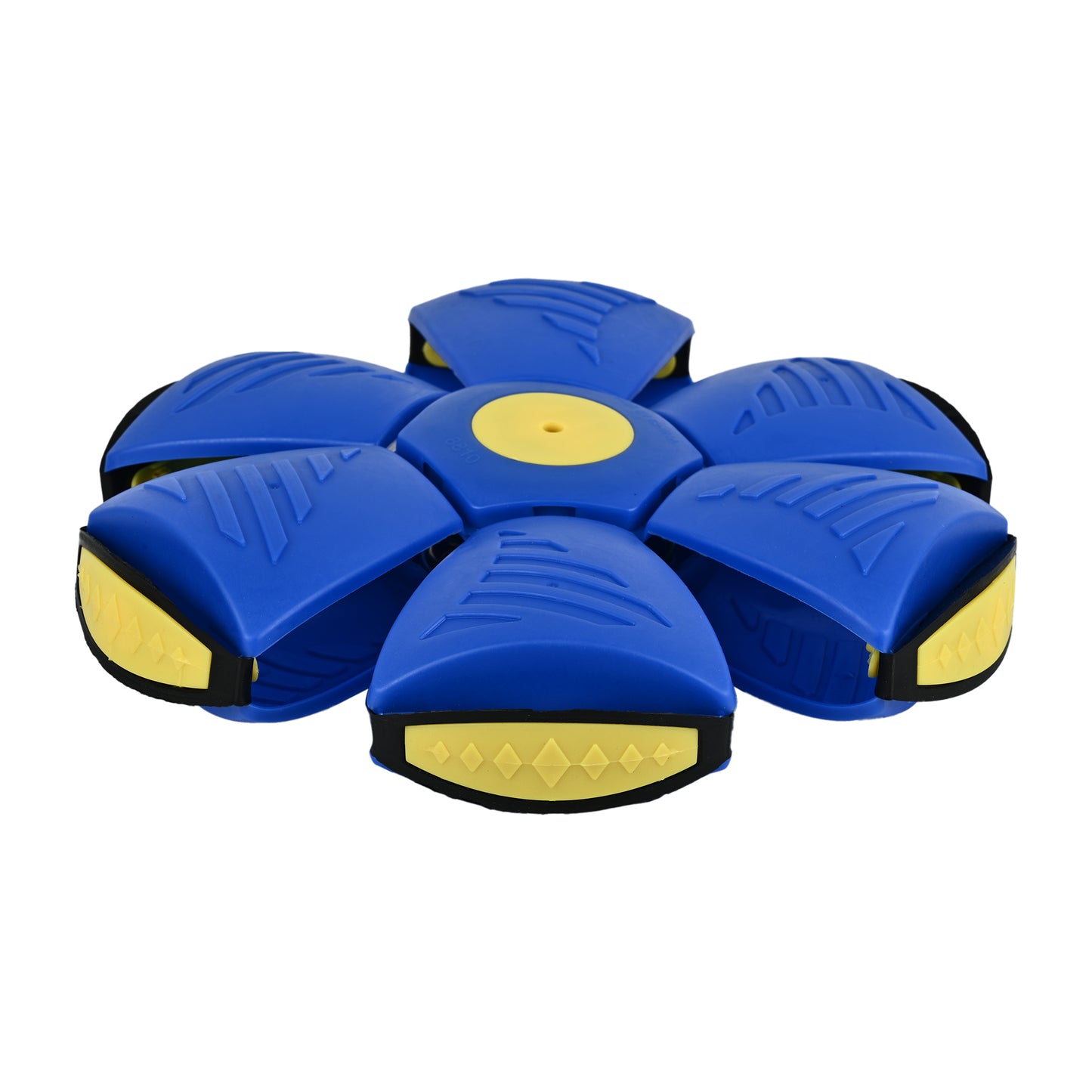 2-in-1 UFO Magic Ball Dog Toy | Interactive Collapsible Soft Flying Disc & Spring Ball for Dogs | Specifically for Small and Medium-Sized Dogs for Outdoor Training, Exercise & Playtime
