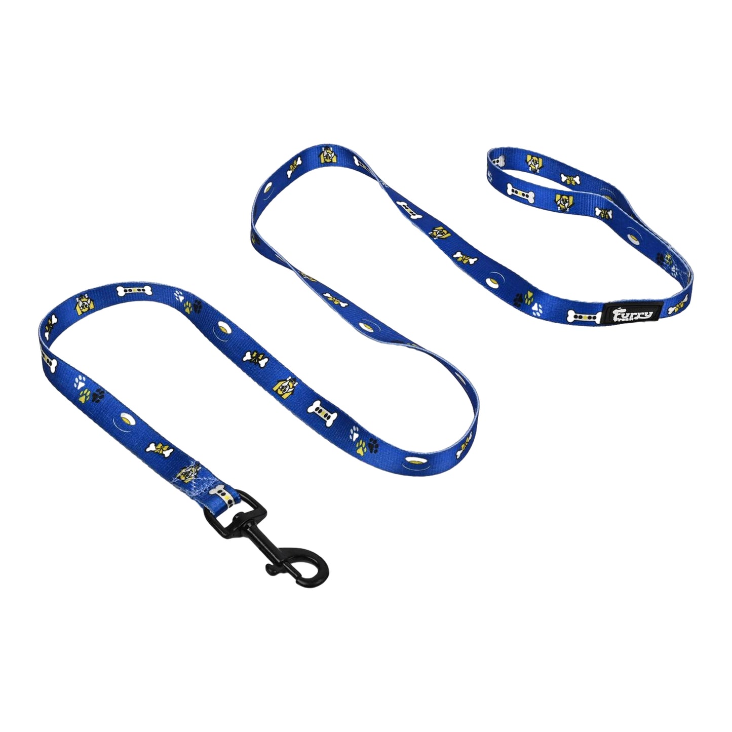 Furry Freak Designer Nylon Dog Leash – Durable, Stylish & Comfortable Pet Walking Lead