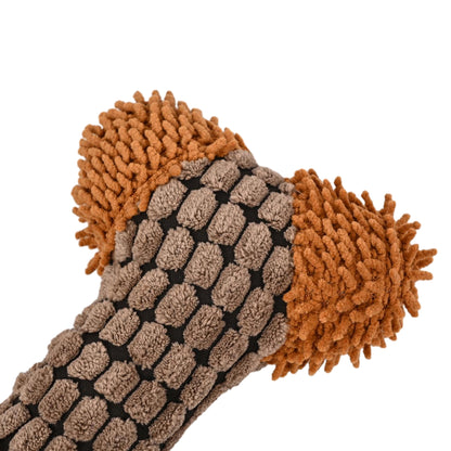 Plush Bone Dog Toy – Soft, Durable & Fun | Ships in Assorted Colors (1 Pack)