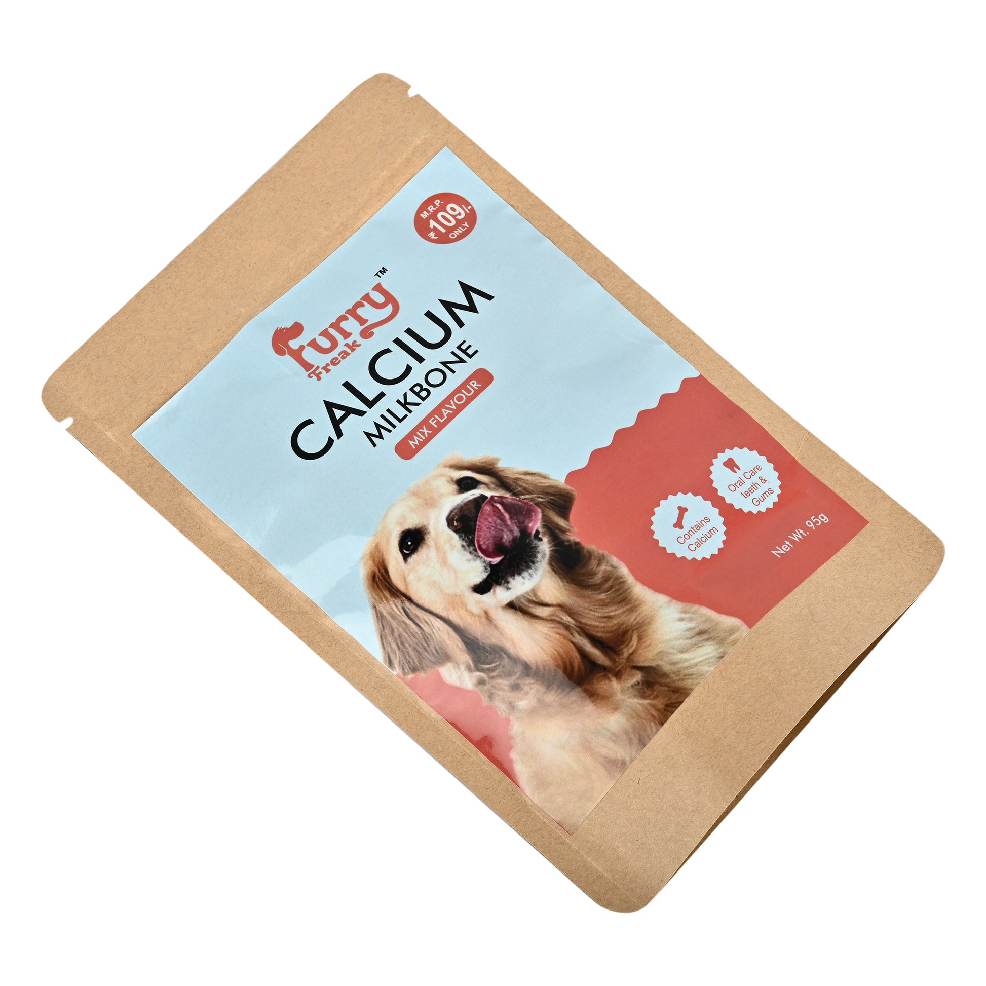 🦴 Furry Freak Calcium Milk Bone – Mix Flavour Dog Treats (95g) - Furry Freak