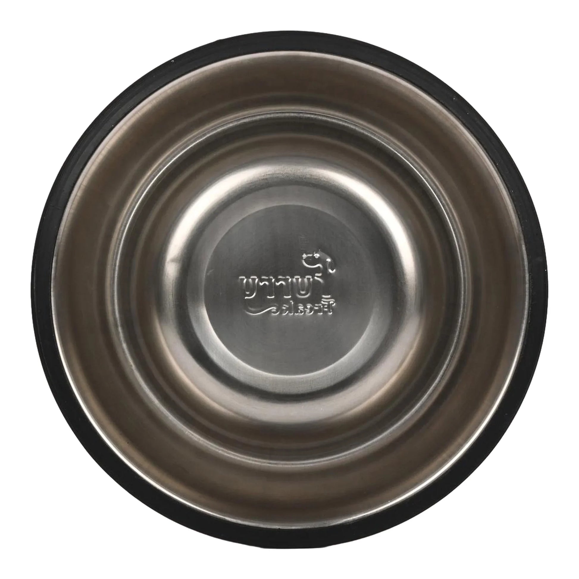 Furry Freak Stylish Red Stainless Steel Pet Bowl for Dogs & Cats – Anti-Skid Feeding Dish (Pack of 2) - Furry Freak