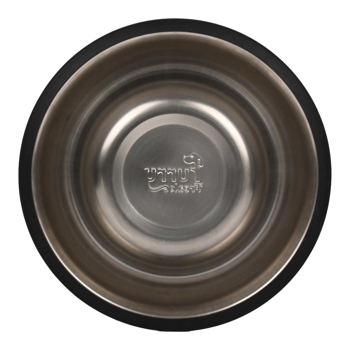 Furry Freak Yellow Stainless Steel Dog & Cat Bowl – Eat. Sleep. Repeat. Design