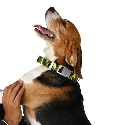 Furry Freak Adjustable Camouflage Dog Collar