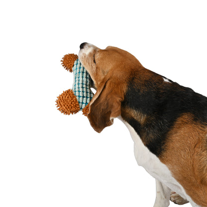 Plush Bone Dog Toy – Soft, Durable & Fun | Ships in Assorted Colors (1 Pack)
