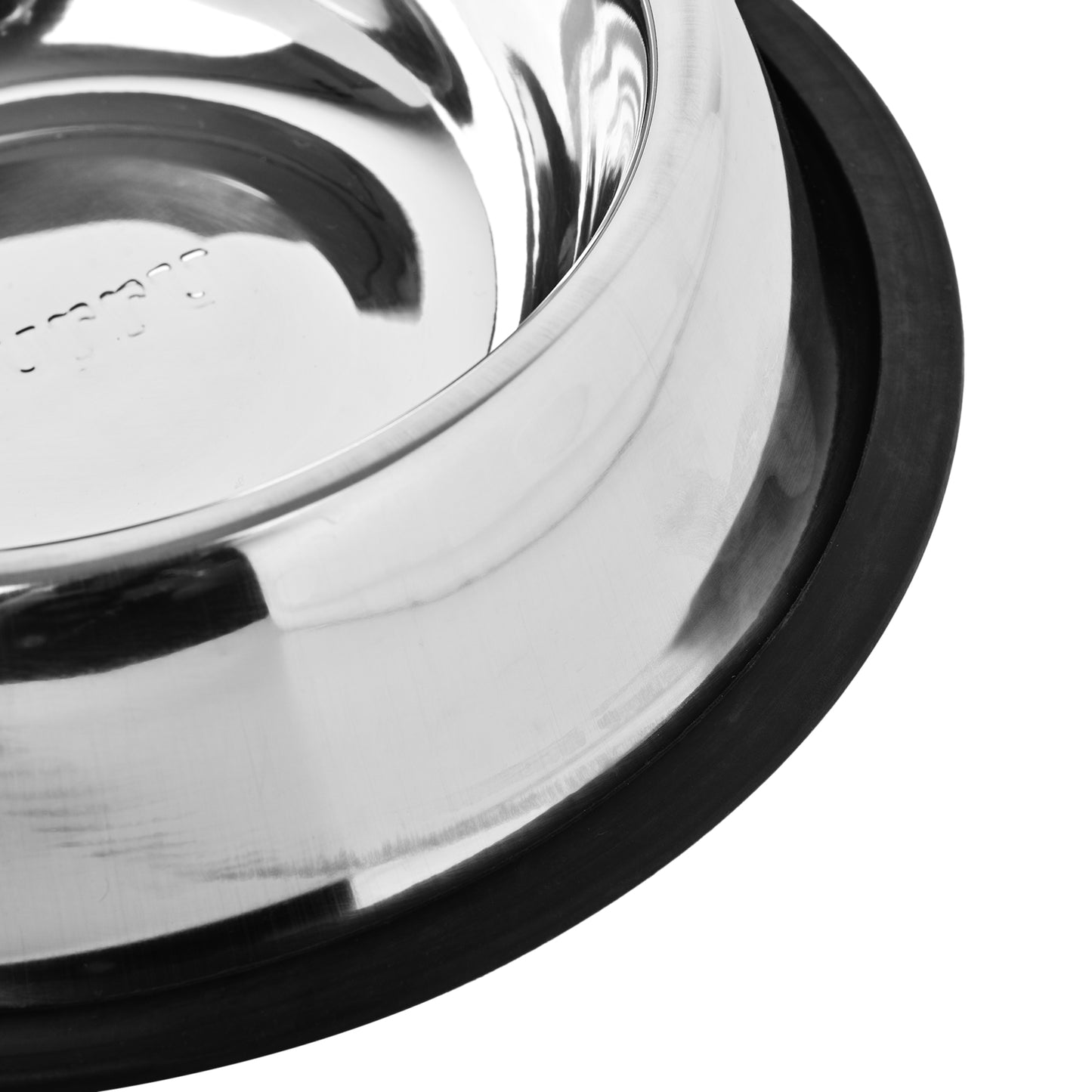 Furry Freak Stainless Steel Anti-Skid Pet Bowl – Durable Feeding Bowl for Dogs & Cats