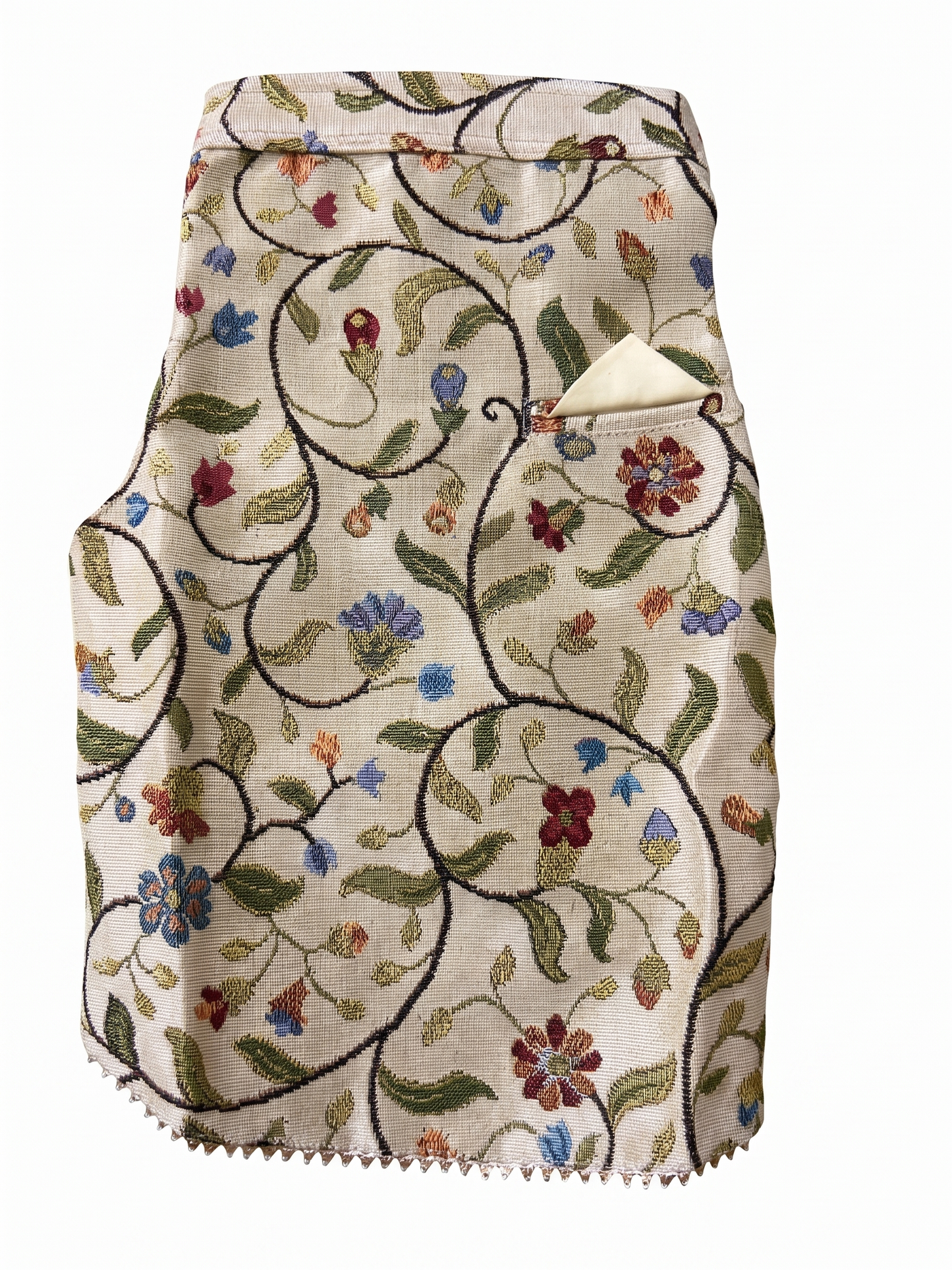 Royal Floral Tapestry Dog Ethnic Vest