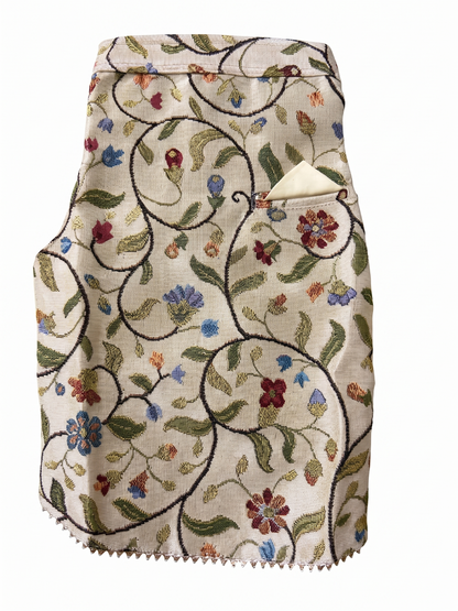 Royal Floral Tapestry Dog Ethnic Vest