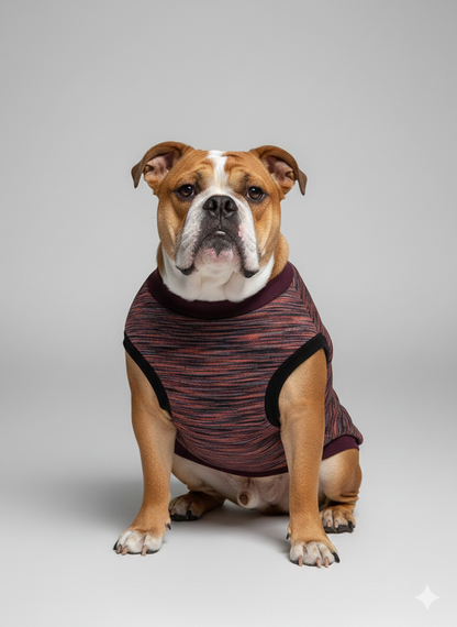 The Ultimate "Cloud-Soft" Marled Fleece Dog Vest
