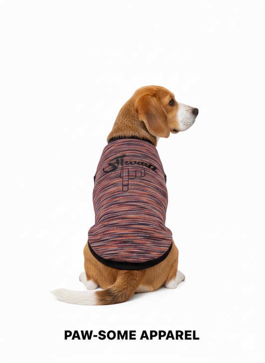 Furry Freak "The Cool One" Fleece-Lined Winter Dog Tank