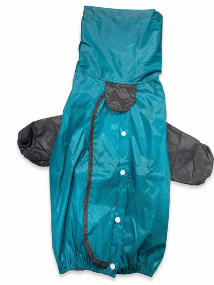 All-Weather Full-Coverage Dog Raincoat & Jumpsuit