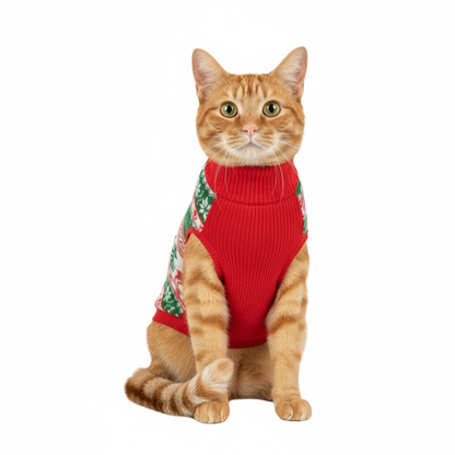 Cozy & Festive: The Ultimate Cat Christmas Sweater! 🎁