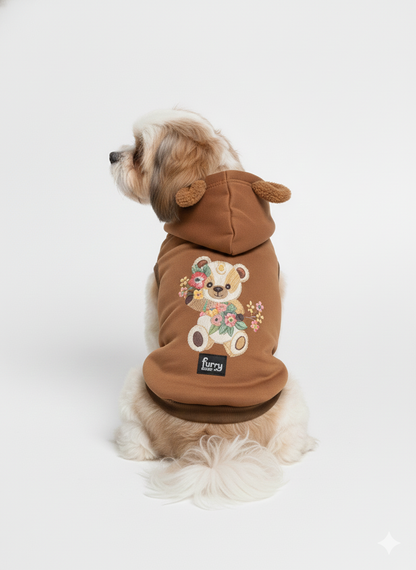 The Ultimate Snuggle-Wear: Designer Long-Sleeved Dog Sweatshirt