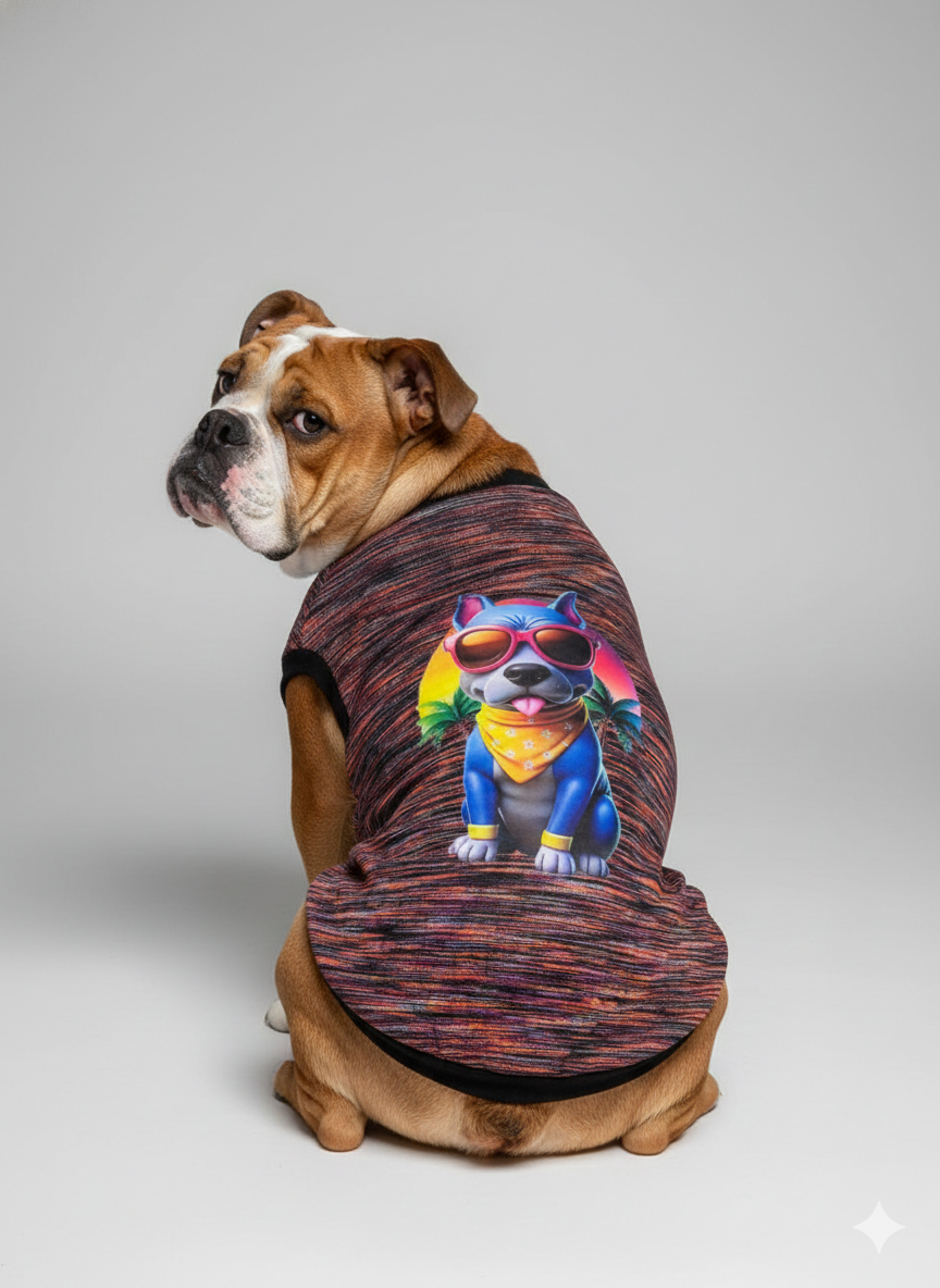 The Ultimate "Cloud-Soft" Marled Fleece Dog Vest