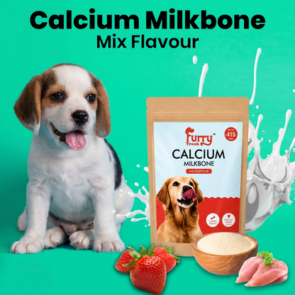 🦴 Furry Freak Calcium Milk Bone – Mix Flavour Dog Treats (270g)