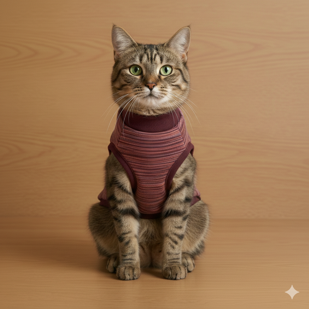 Vibrant "Paw Power" & "I Love My Cat" Winter Cat T-Shirt – Cozy & Stylish Pet Apparel