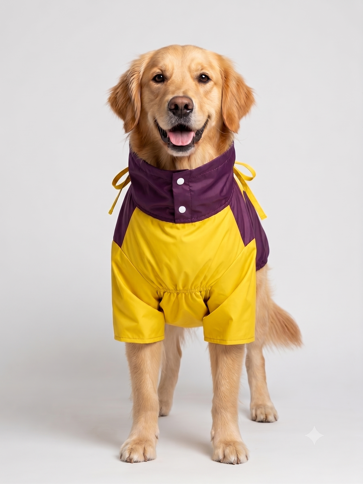 All-Weather Full-Body Dog Raincoat