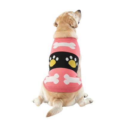 Paws & Bones Cozy Knit Dog Sweater - Warmth Meets Whimsy!
