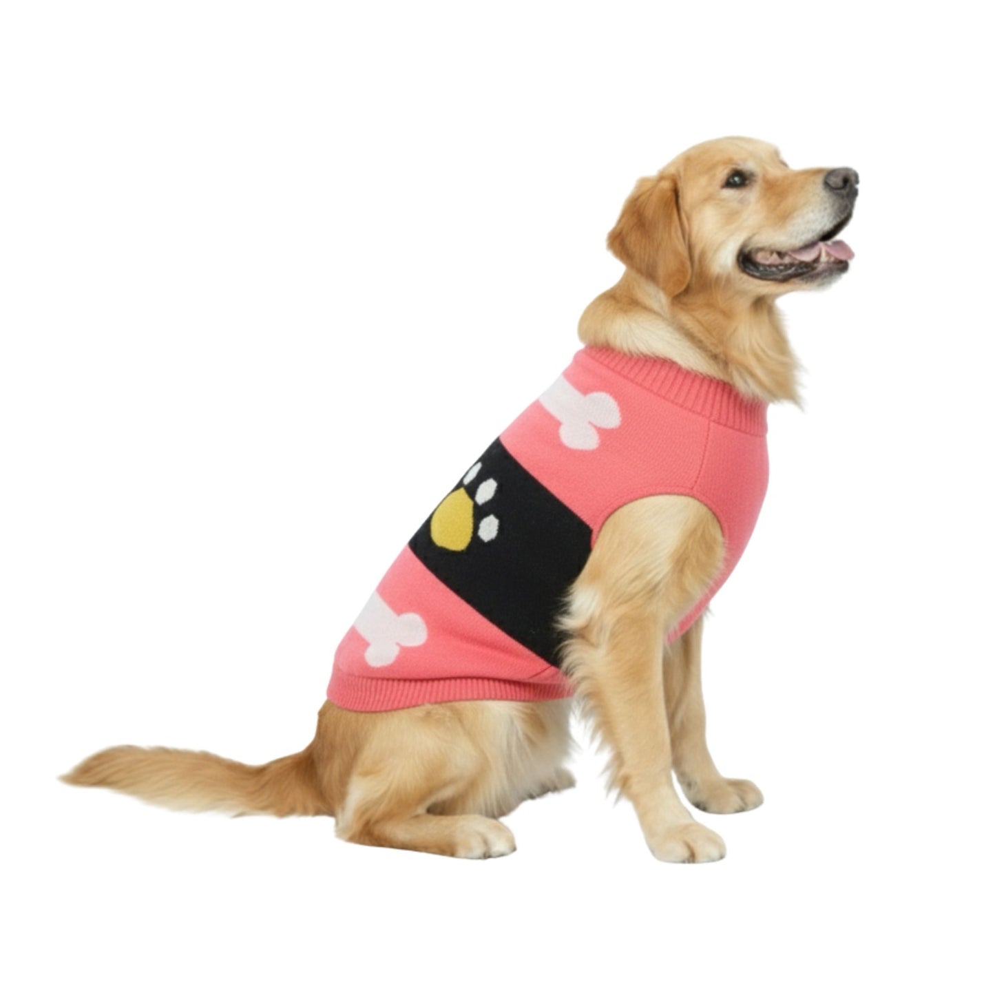Paws & Bones Cozy Knit Dog Sweater - Warmth Meets Whimsy!