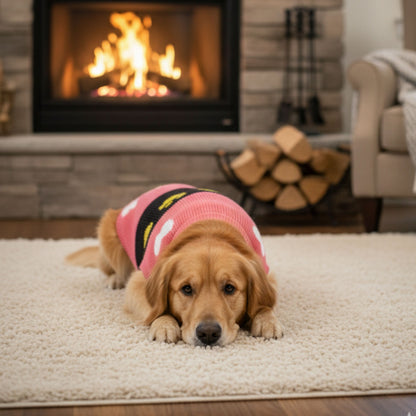 Paws & Bones Cozy Knit Dog Sweater - Warmth Meets Whimsy!