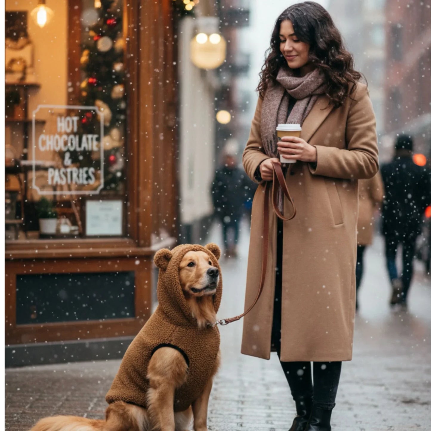 The Cozy Cub Hoodie: Ultra-Soft Bear Hoodie for Dogs